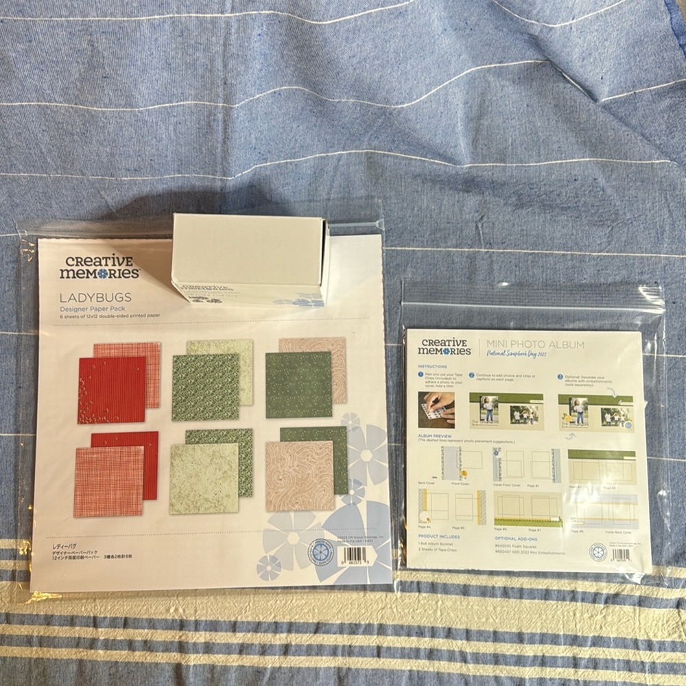 Creative Memories Lady Bug theme lot